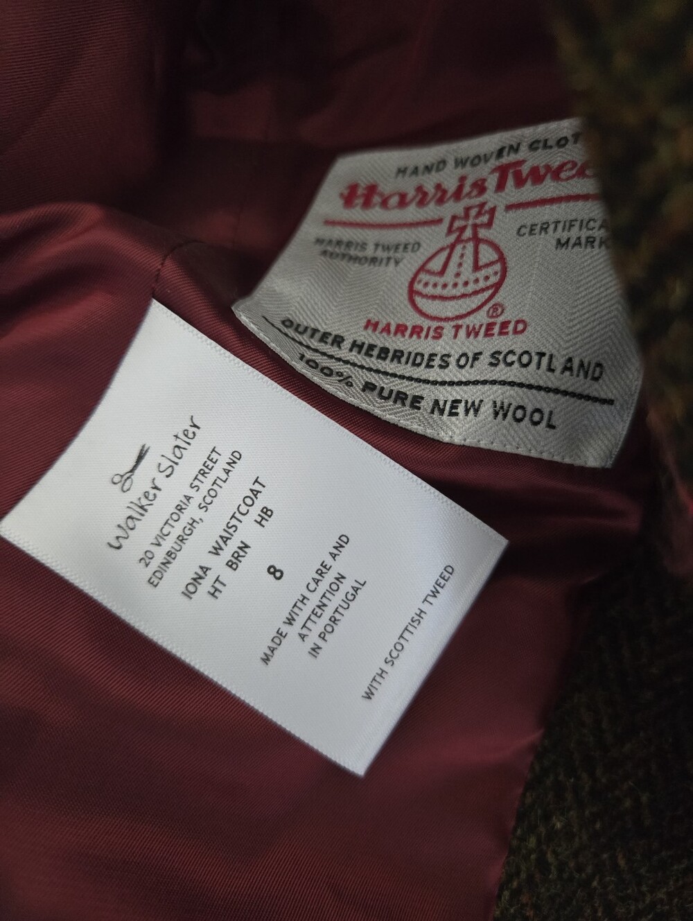 Walker Slater 3 Pc Suit S - Picture 13 of 16